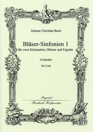 BLASER-SINFONIEN Volume 1 Nos.1-3 (set of parts)