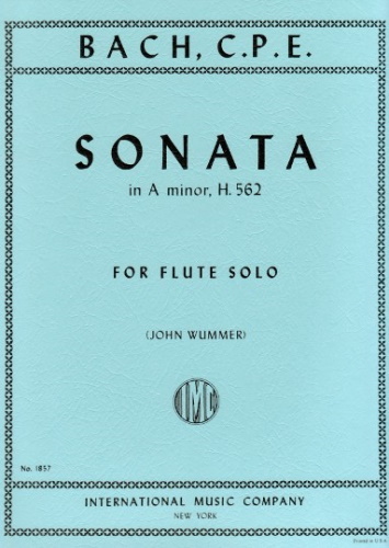 SONATA in A minor, H.562