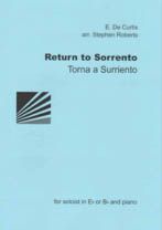 RETURN TO SORRENTO (treble clef)
