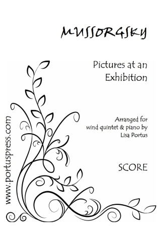 PICTURES AT AN EXHIBITION (score & parts)