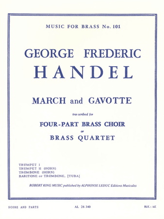 MARCH AND GAVOTTE (score & parts)