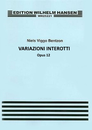 VARIAZIONI INTEROTTI Op.12 Score