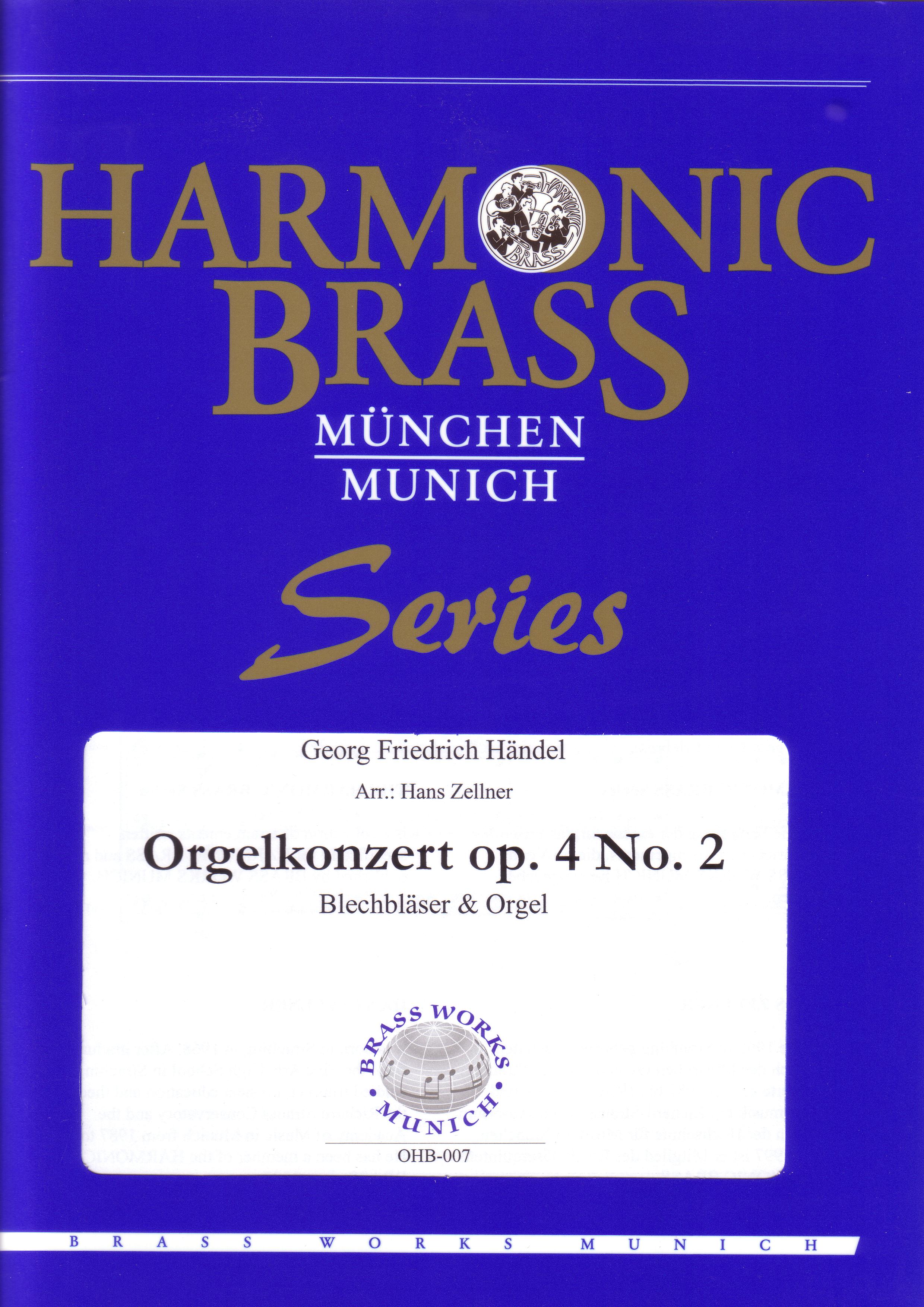 ORGAN CONCERTO Op.4 No.2