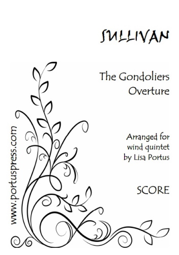 THE GONDOLIERS OVERTURE (score & parts)