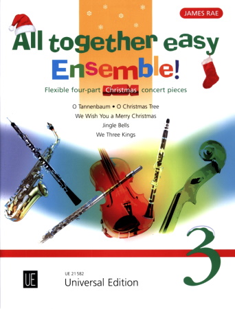 ALL TOGETHER EASY ENSEMBLE Volume 3 Christmas Concert Pieces