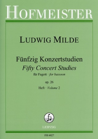 50 CONCERT STUDIES Op.26 Volume 2
