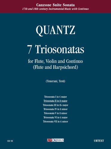 7 TRIO SONATAS Volume 2: Trio Sonata No.2 in D major