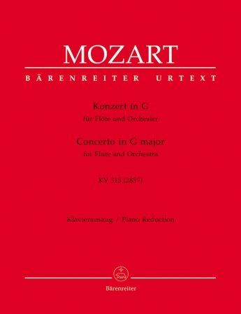 CONCERTO No.1 in G major K313 (285c) Urtext
