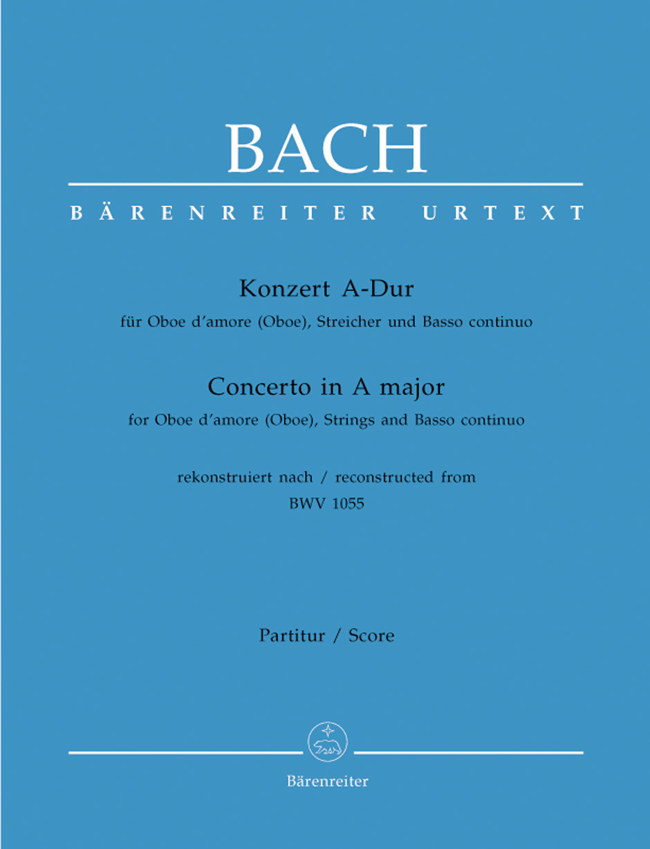 CONCERTO in A Major BWV1055 Viola