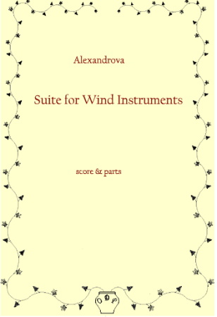 SUITE FOR WIND INSTRUMENTS (score & parts)