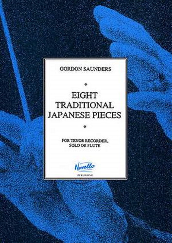 EIGHT TRADITIONAL JAPANESE PIECES 