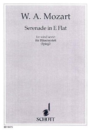 SERENADE No.11 in Eb K375 sextet parts