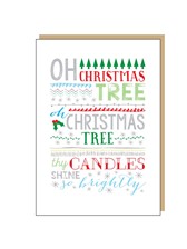 CHRISTMAS CARD Oh Christmas Tree