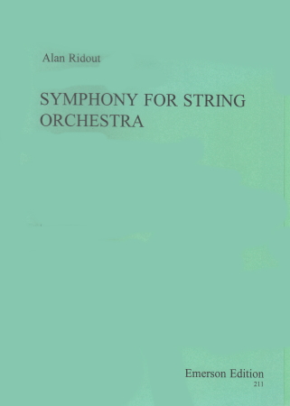 SYMPHONY FOR STRING ORCHESTRA score