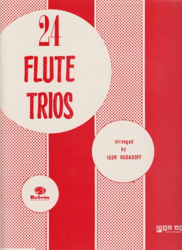 24 FLUTE TRIOS playing score