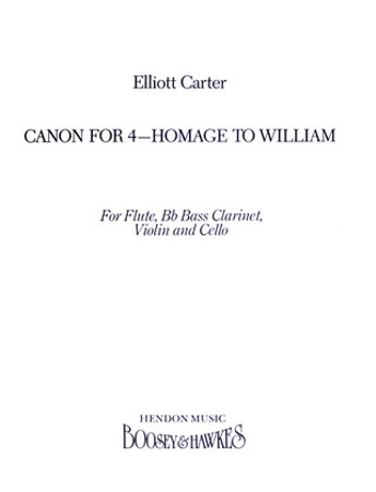 CANON FOR 4 - HOMAGE TO WILLIAM