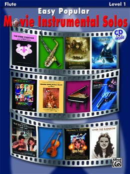 EASY POPULAR MOVIE INSTRUMENTAL SOLOS + CD