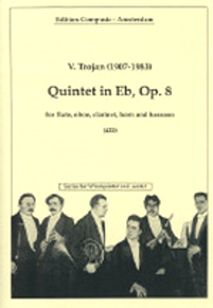 QUINTET in Eb major Op.8 (score & parts)