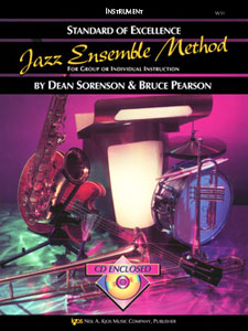 STANDARD OF EXCELLENCE Jazz Ensemble Method + CD 1st Trombone