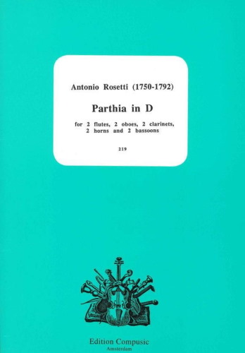 PARTHIA in D major (score & parts)