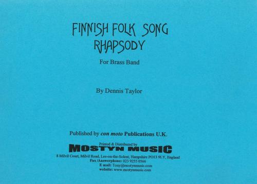 FINNISH FOLK SONG RHAPSODY (score)