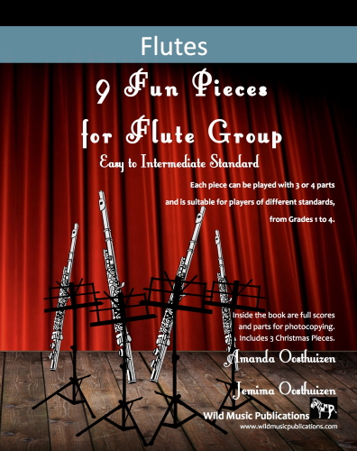 9 FUN PIECES FOR FLUTE GROUP
