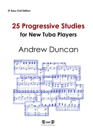 25 PROGRESSIVE STUDIES (bass clef)