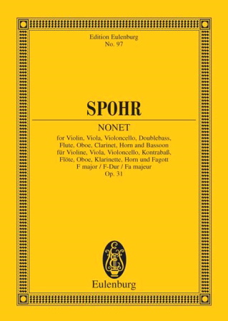 NONET in F major Op.31 (miniature score)