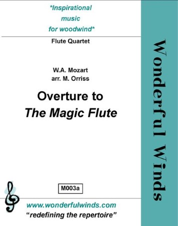 OVERTURE to The Magic Flute (score & parts)
