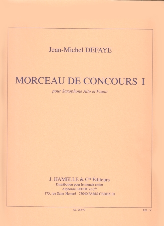 MORCEAU DE CONCOURS I