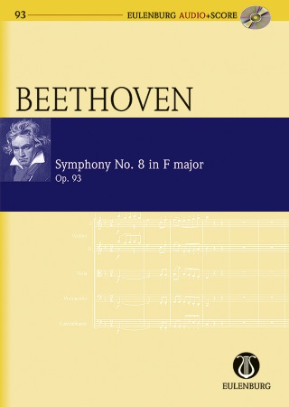 SYMPHONY No.8 in F major, Op.93 (study score) + CD