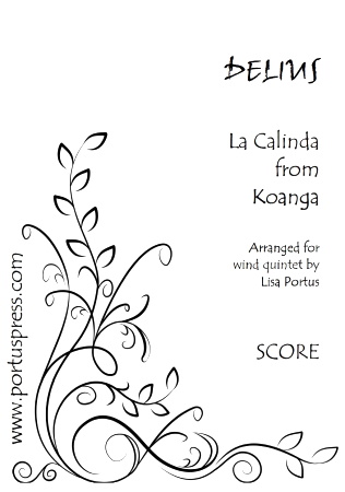 LA CALINDA (score & parts)