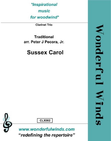 SUSSEX CAROL  (score & parts)