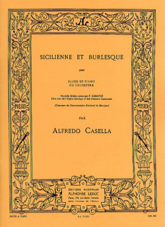 SICILIENNE ET BURLESQUE