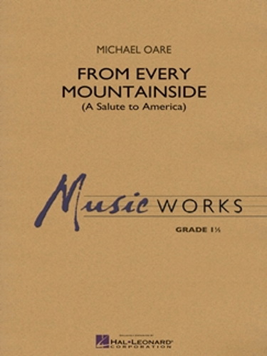 FROM EVERY MOUNTAINSIDE (A SALUTE TO AMERICA) (score & parts)