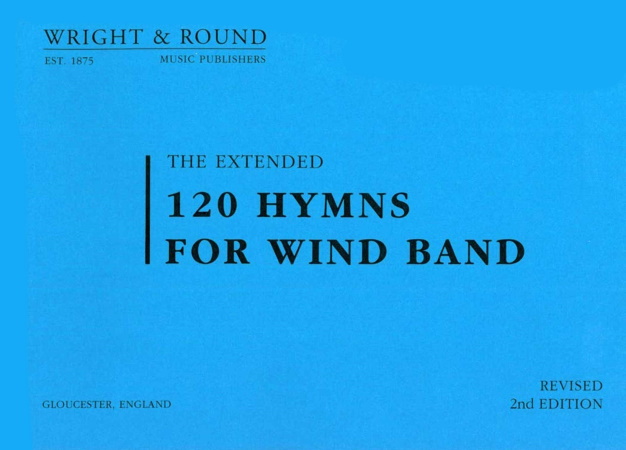 120 HYMNS FOR WIND BAND (A4 size) 1st Trombone in C