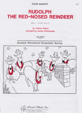 RUDOLPH THE RED NOSED REINDEER (score & parts)