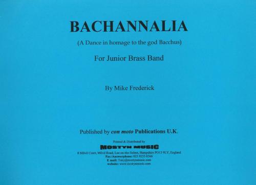 BACHANALLIA (score & parts)