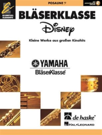 WIND CLASS DISNEY Trombone (bass clef) + Online Audio