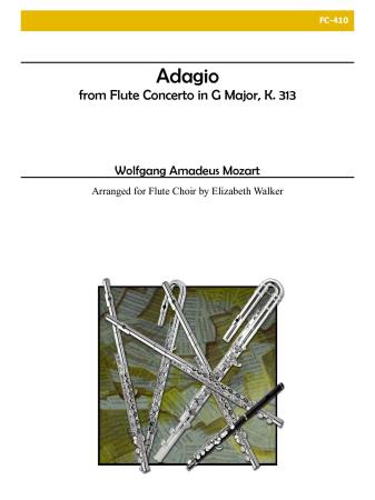 ADAGIO from Flute Concerto K313 (score & parts)