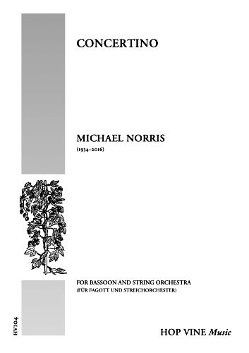 CONCERTINO for Bassoon & Strings