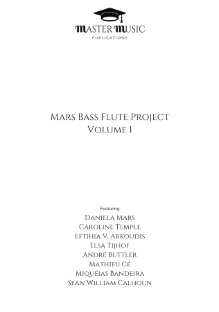 MARS BASS FLUTE PROJECT Volume 1