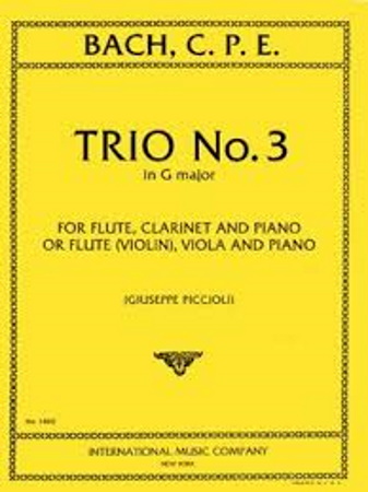 TRIO No.3 in G major