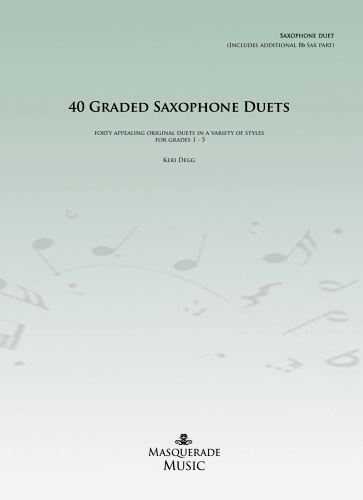 40 GRADED SAXOPHONE DUETS