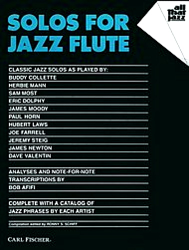 SOLOS for Jazz Flute