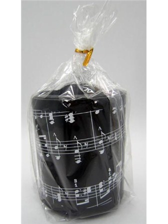 PEN HOLDER Music Notes (Round Plastic)