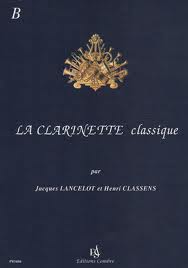 LA CLARINETTE CLASSIQUE Volume B