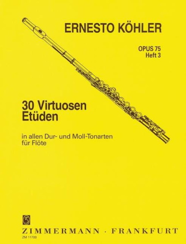30 VIRTUOSO ETUDEN Op.75 Volume 3