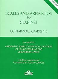 SCALES AND ARPEGGIOS for Clarinet