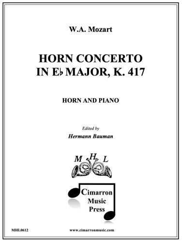 CONCERTO No.2 in Eb major K417